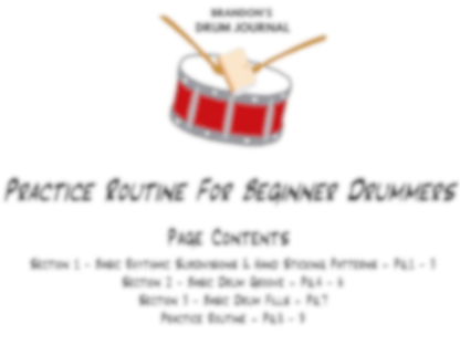 Practice Routine For Beginner Drummers