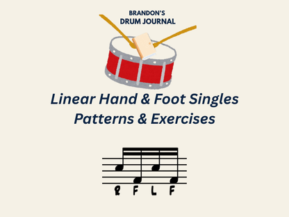 Linear Hand & Foot Singles Patterns & Exercises