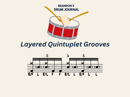 Layered Quintuplet Grooves