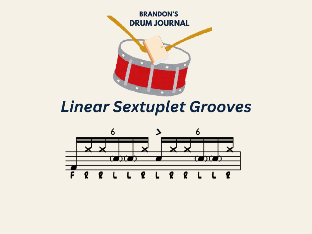 Linear Sextuplet Grooves