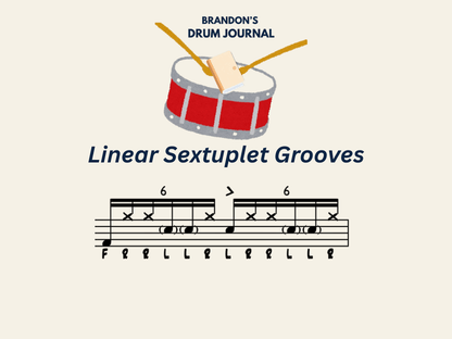 Linear Sextuplet Grooves